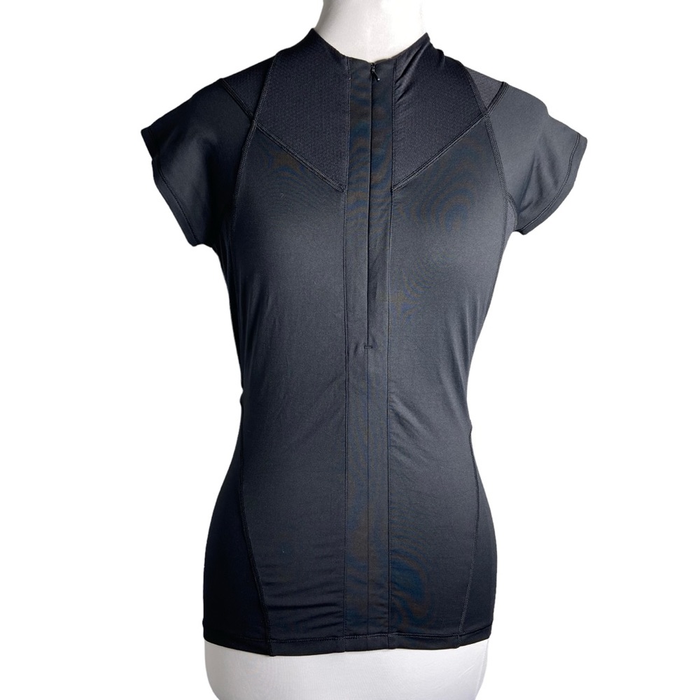 Lululemon Athletica Short Sleeve Half Zip Shirt Size 6